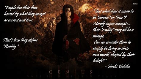 Itachi Quotes Deep