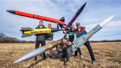 Model Rocket Battle 2 | Dude Perfect - YouTube