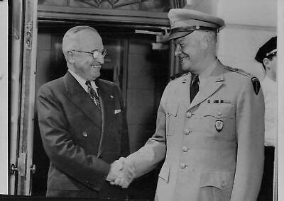 1952 Gen Dwight Eisenhower & President Truman Press Photo | eBay