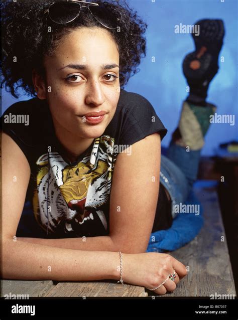 Zadie Smith, London born author Stock Photo - Alamy