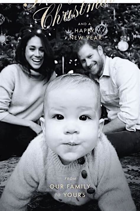 See Meghan Markle, Prince Harry, and Baby Archie's First Christmas Card