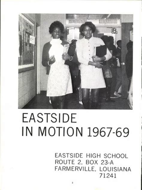 Explore 1969 Eastside High School Yearbook, Farmerville LA - Classmates