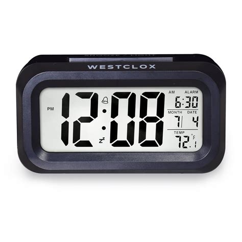 Black Digital Alarm Clock with LED Backlight and LCD Philippines | Ubuy