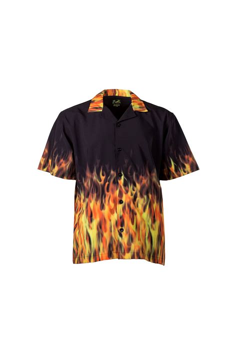 Guy Fieri Flame Bowling Shirt - MarthaGaylord Blog