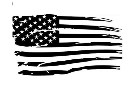 Distressed American Flag Vinyl Decal | American flag tattoo, American flag decal, American flag svg