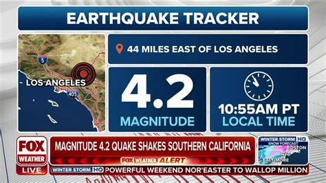 Earthquake strikes Los Angeles area | Fox Weather