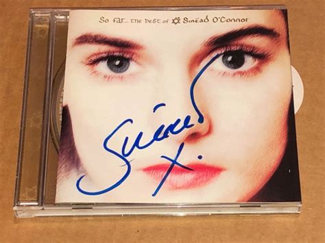 SINEAD O'CONNOR Signed Autographed Best of CD Booklet - Etsy