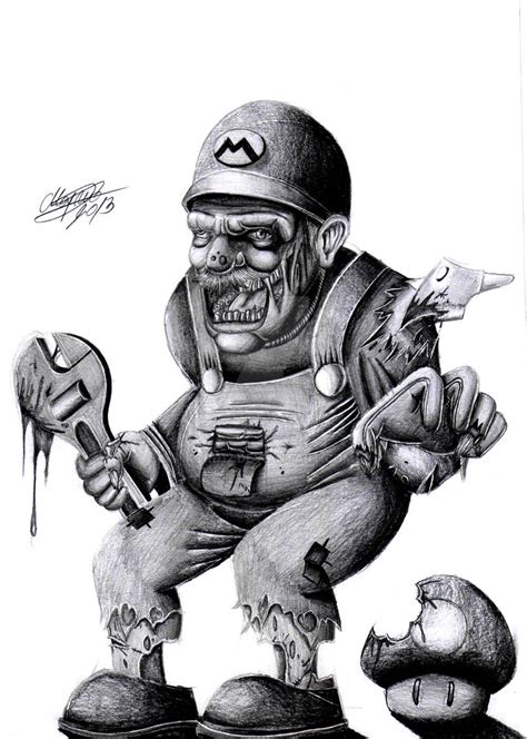 Zombie Super Mario by KorD12 on DeviantArt