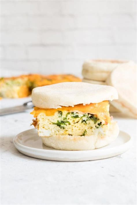 TIME SAVING Frozen Breakfast Sandwich - Nourish Nutrition Blog