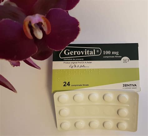 Authentic GEROVITAL H3 Dr Ana Aslan for AUSTRALIA: Authentic GEROVITAL H3 Tablets Dr Ana Aslan ...