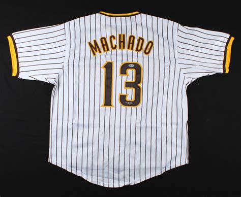 Manny Machado Signed Jersey (Beckett COA) | Pristine Auction