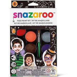 Snazaroo Halloween Face Painting Kit – Black Box - Hokey Pokey Shop | Professional Face and Body ...