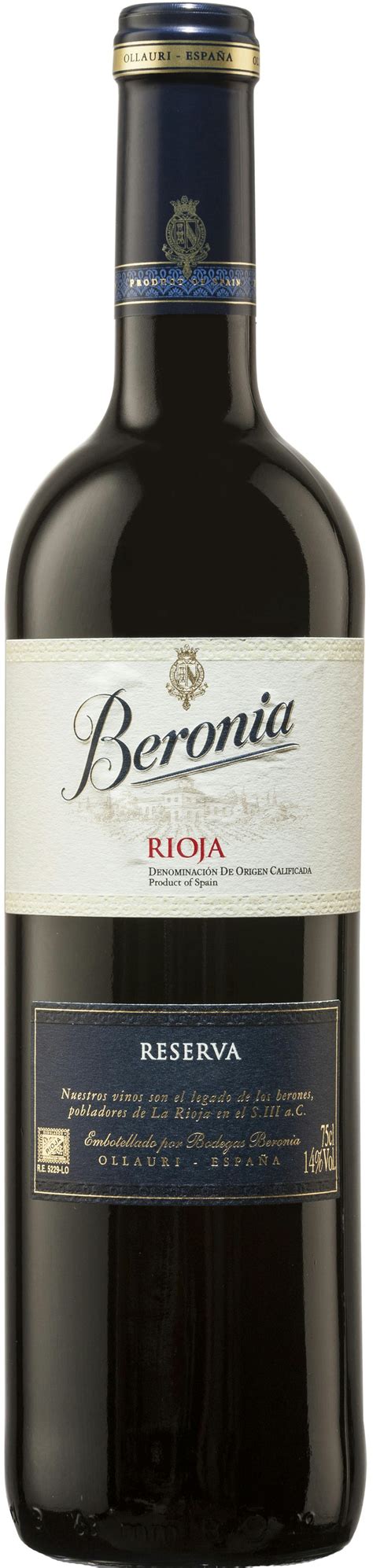 Bodegas Beronia Rioja Reserva 2017 750ml - Toast Wines by Taste