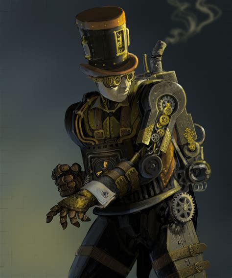 Steampunk Male Drawing | www.pixshark.com - Images Galleries With A Bite!