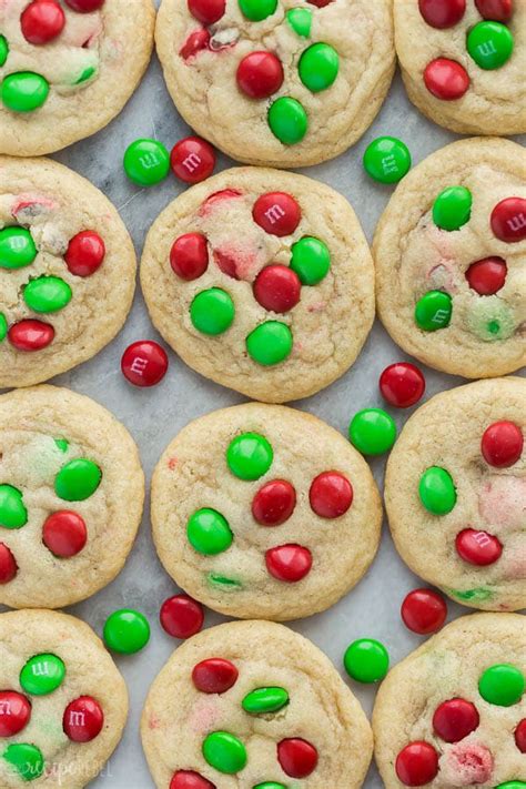 Christmas M&M Cookies recipe - The Recipe Rebel