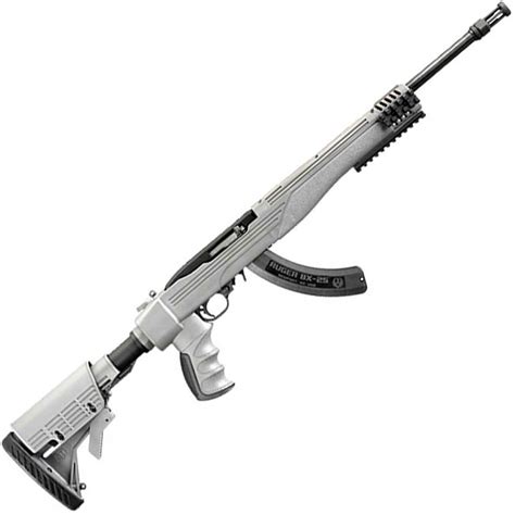 Ruger 10/22 Tactical 22 Long Rifle 16.12in Destroyer Gray/Blued Semi ...