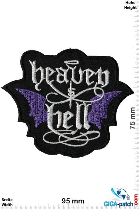 Heaven and Hell - Patch - Back Patches - Patch Keychains Stickers ...