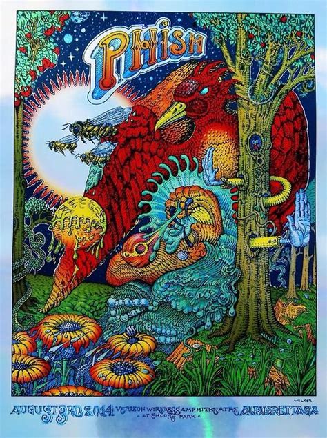 The Strange Design | Phish posters, Rock poster art, Concert poster design