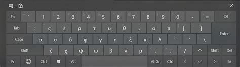 Windows Polytonic Greek Keyboard Layout