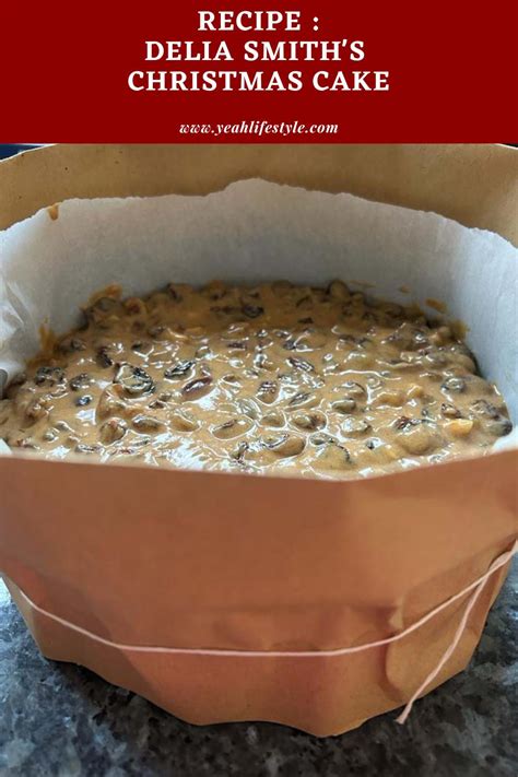 Delia Smith's Christmas Cake Recipe