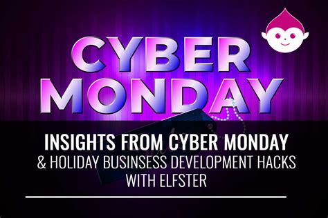 Insights from Cyber Monday and holiday business development hacks with Elfster