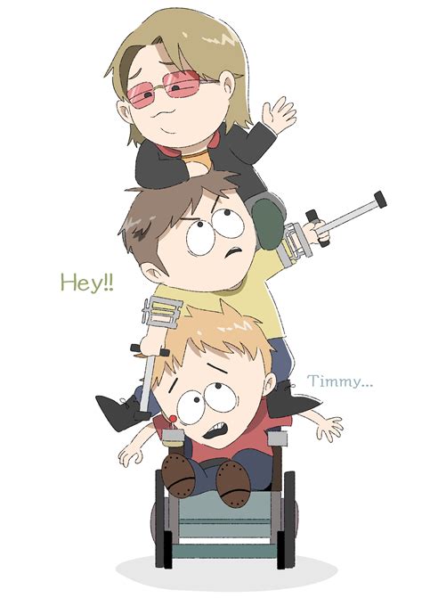 jimmy valmer, timmy burch, and nathan (south park) drawn by irabe_(pinkmakaron2) | Danbooru