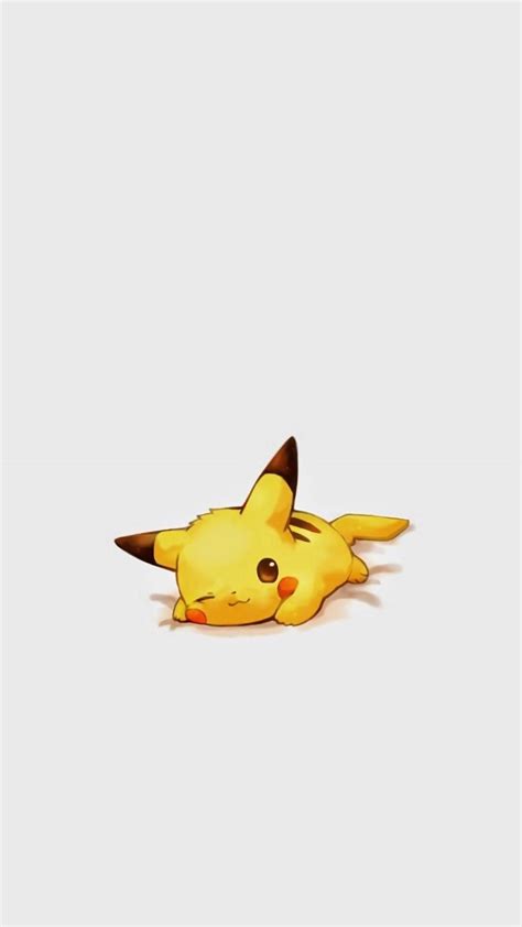 Cute Pikachu Pokemon Character iPhone Wallpapers Free Download