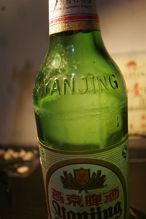 Flat Tire Paradise: Yanjing Beer, Delivered in Bottles by Bicycle.