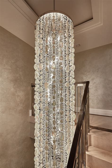 Argentissimo Custom-made Stairwell Chandeliers