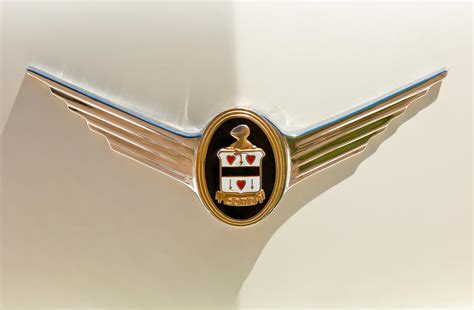 1937 Cord 812 Sc Phaeton Emblem Photograph by Jill Reger