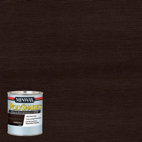 Minwax® PolyShades® Espresso, Gloss, Half Pint - Walmart.com - Walmart.com