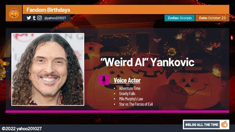 Happy Birthday, Weird Al Yankovic (2022) | SVTFOE Amino