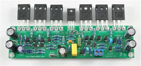 L15 FET power amplifier 2 channel amplifier board X2-in Amplifier from ...