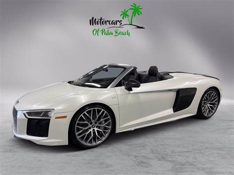 Used 2018 Audi R8 Spyder V10 plus For Sale (Sold) | Motorcars of Palm ...