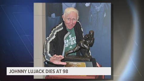 Johnny Lujack, Heisman Trophy winner, dies at age of 98 | wqad.com