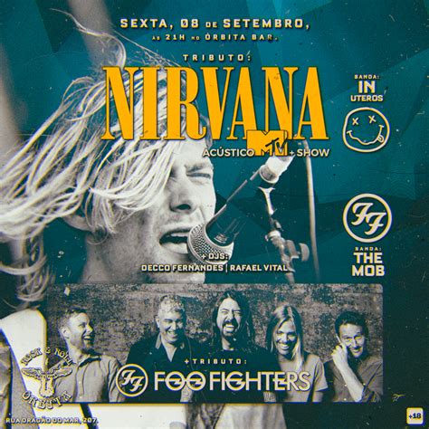 Tributos: NIRVANA + FOO FIGHTERS (08/09/2017) :: Behance