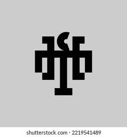 Thc Monogram Vector Logo Three Letters Stock Vector (Royalty Free) 2219541489 | Shutterstock