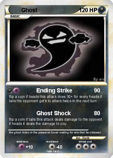 Pokémon Ghost 1743 1743 - Ending Strike - My Pokemon Card