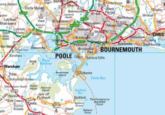 Bournemouth Map
