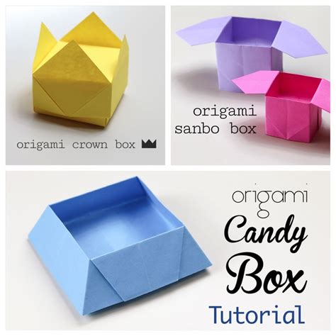 3 Easy Origami Boxes – Photo Instructions | Origami rectangle box, Useful origami, Origami easy