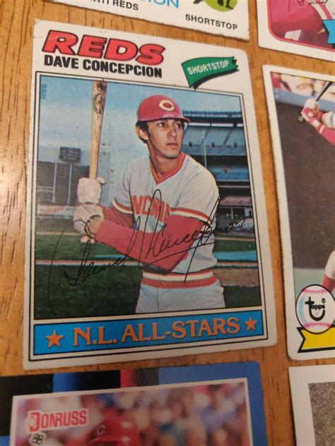 Dave Concepción Baseball Card Lot of 20 different Cincinnati Reds | eBay