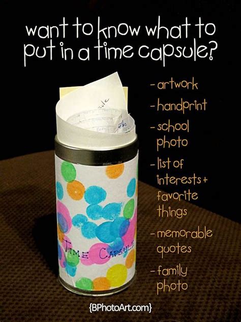 Review Of Time Capsule Ideas For Students References