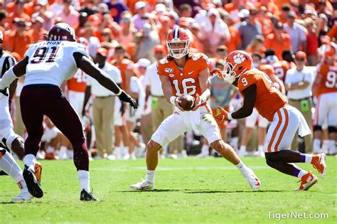 Clemson Football Photo of Trevor Lawrence and Travis Etienne - TigerNet