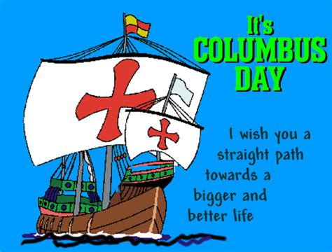 My Columbus Day Card For You. Free Columbus Day eCards, Greeting Cards | 123 Greetings