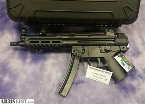 ARMSLIST - For Sale: HK MP5 9MM SEMI AUTO PISTOL MADE IN USA BY PTR MODEL 601 IN STOCK AND ON ...