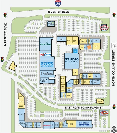 Lincoln Square (44 stores) - shopping in Arlington, Texas TX 76011 - MallsCenters