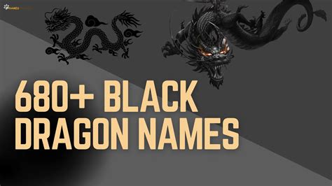 680+ Black Dragon Names (Unique, Cool, & Bold Ideas)