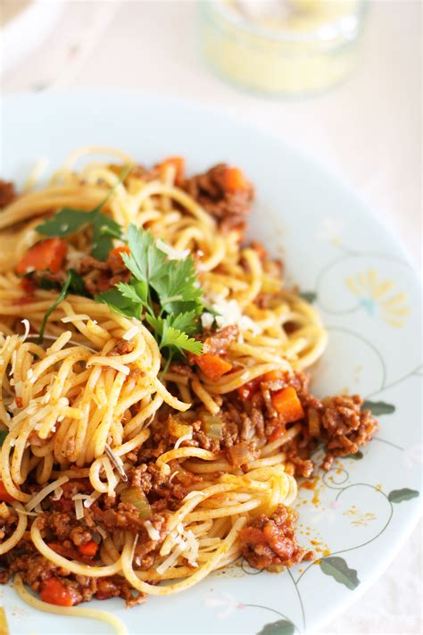 Spag Bol | a splash of vanilla