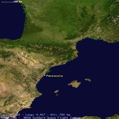 PENISCOLA VALENCIANA SPAIN Geography Population Map cities coordinates location - Tageo.com