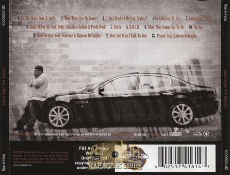 Beanie Sigel - The Soultion: CD | Rap Music Guide